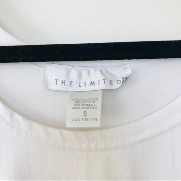 Sports Crop-top in white from The Limited - Picture 2 of 6